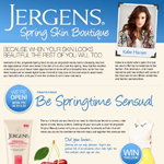 Jergens® Spring Skin Boutique